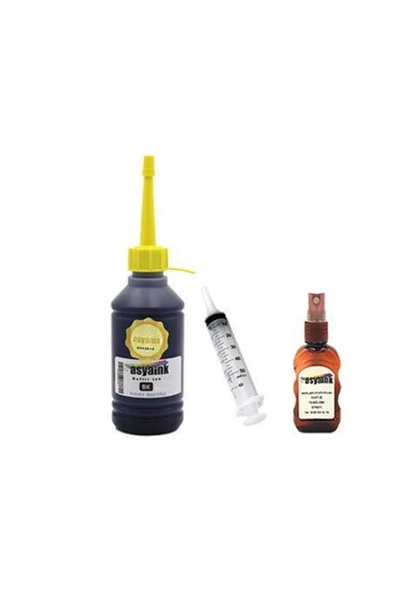 Canon Uyumlu Yazıcı Kartuş Dolum Mürekkebi Siyah 250ml ürün görseli 1
