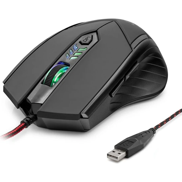 Novator HDG28 Kablolu Oyun USB Ledli Mouse ürün görseli 1
