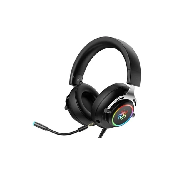 Yoro V8 Rgb Oyuncu Kulaklığı Siyah ürün görseli 1