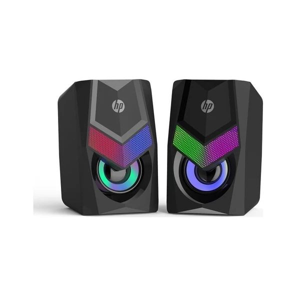 HP DHE-6000 2.0 RGB Multimedya Speaker Hoparlör ürün görseli 1