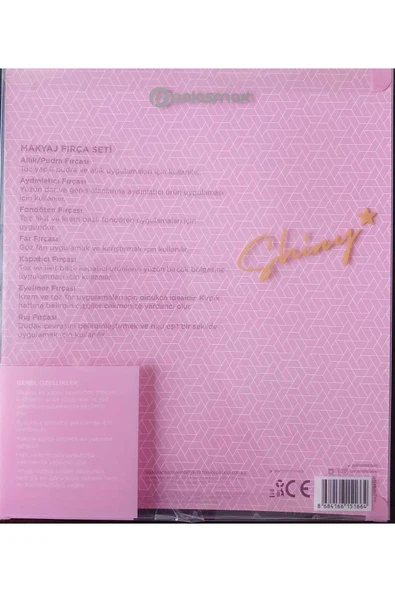 Polosmart PBS511 Makyaj Fırça Seti - Resim 4