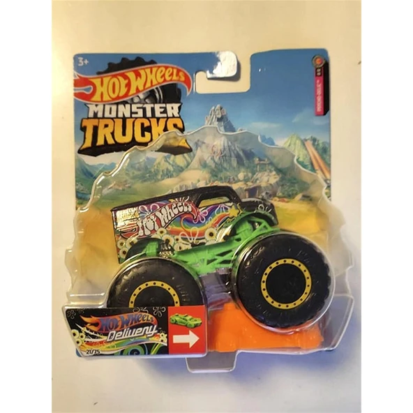 Hot Wheels Monster Trucks 1:64 Metal Oyuncak Araba - Dayanıklı ve Koleksiyonluk Sınırlı Üretim ürün görseli 1