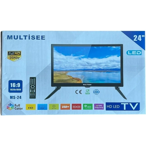 Multisee Ms-24 24'' 61 Ekran  LED TV ürün görseli 1