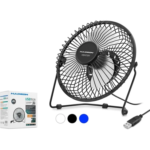 Hadron Masaüstü USB Mini Fan HDX7251 ürün görseli 1