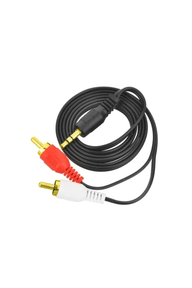 NIVATECH Ntc-420 1.5 Metre 3.5mm Stereo To 2rca Kablo ürün görseli 1