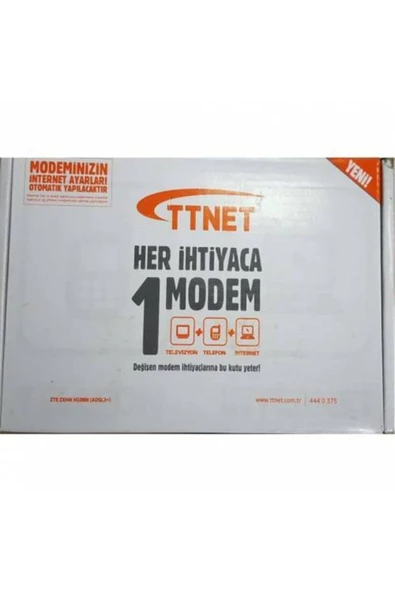 ZTE Ttnet Adsl Modem 83 ürün görseli 1