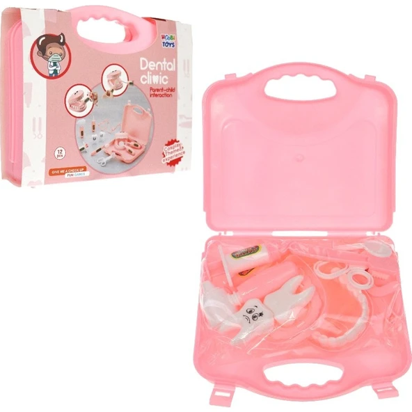 Hobi Toys HB-16036 Çantalı Diş Klinik Seti Kız ürün görseli 1