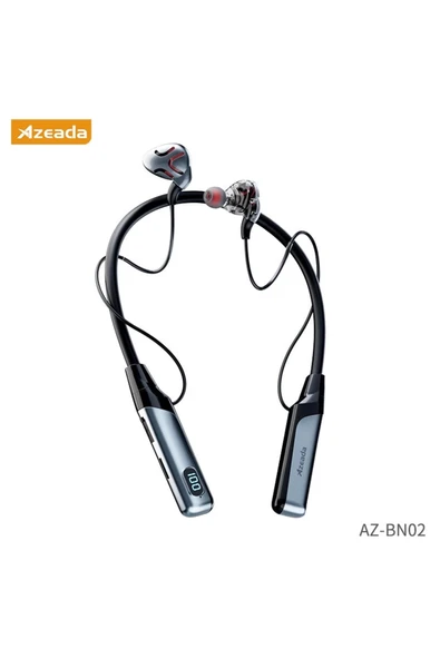 Azeada AZ-BN02 Boyun Askılı  Bluetooth Kulaklık Standart ürün görseli 1