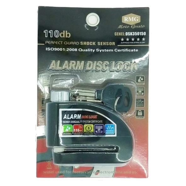 Universal Disk Kilidi Alarm Sistemi Düz Anahtarlı Rmg ürün görseli 1