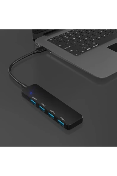 Polosmart PSH13 Dönüştürücü Hub Siyah - Resim 3