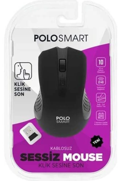 Love Gifts Polosmart Pswm05 Kablosuz Sessiz Mouse ürün görseli 1