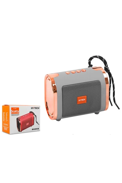 Hytech Hy-s30 Scatty Usb Tf Kart Dc 5v Bluetooth Speaker Hoparlör Gümüş ürün görseli 1