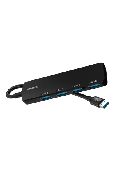 Polosmart PSH13 Dönüştürücü Hub Siyah - Resim 2