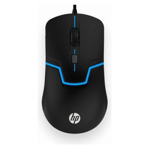 Hp M100 Işıklı Mouse Kablolu Gaming Oyuncu Gamer Dpi USB Giriş ürün görseli 1