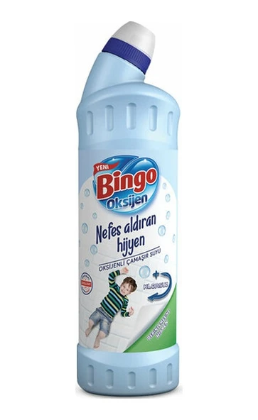 Bingo Oksijen Derinlemesine Hijyen Klorsuz Çamaşır Suyu 2 x 750 ML ürün görseli 1