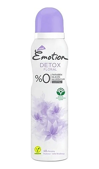 Emotion Detox Floral Kadın Deodorant 150 Ml ürün görseli 1