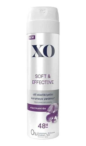 Xo Soft & Effective Kadın Sprey Deodorant 150 ML ürün görseli 1