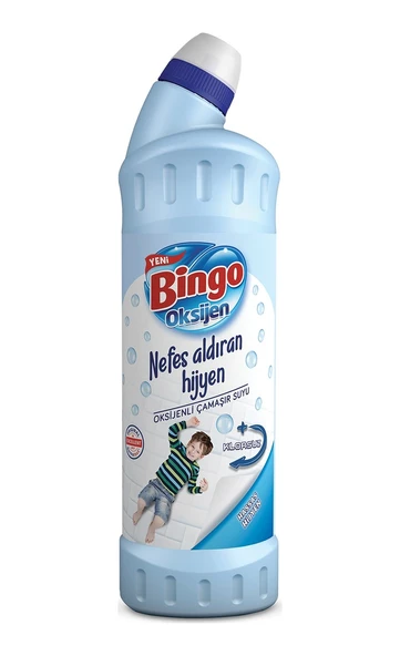 Bingo Oksijen Hassas Hijyen Klorsuz Çamaşır Suyu 3 x 750 ML ürün görseli 1