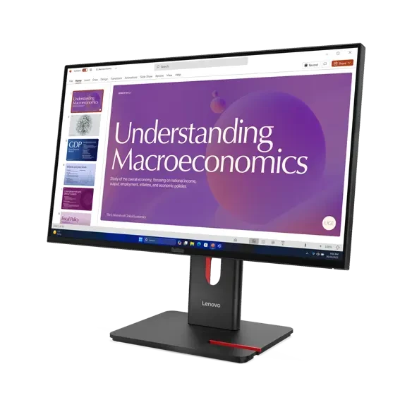 LENOVO 23.8" LENOVO THINK T24D-40 64B9GAT1TK 4MS 120Hz ürün görseli 1