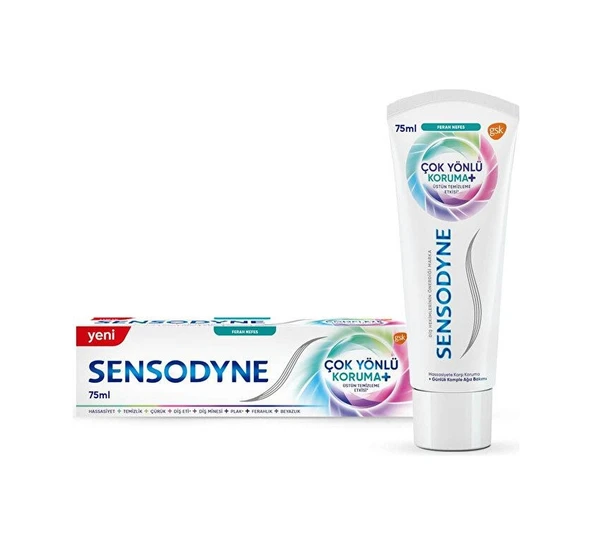 Sensodyne Çok Yönlü Koruma Ferah Nefes Diş Macunu 75 ml ürün görseli 1
