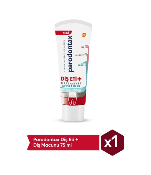 Parodontax Diş Eti + Hassasiyet Ferahlık Diş Macunu 75 ML ürün görseli 1