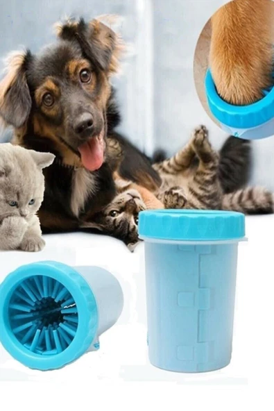 Markafox Köpek Pati Temizleme Aparatı Soft Gentle Kedi Köpek Ayak Yıkama Kupası Kir Temizleyici Silikon Fırça ürün görseli 1