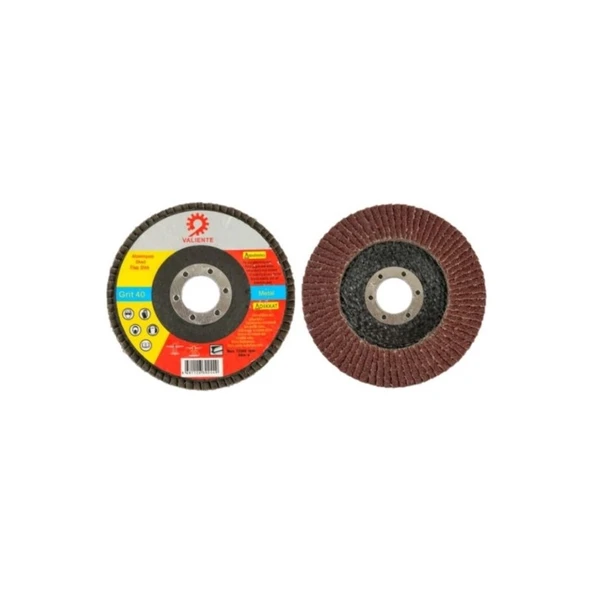 Valiente Flap Disc Alüminyum Oksit 115*22 120 Kum Nk VAL15504 ürün görseli 1
