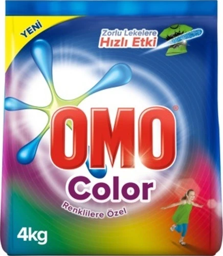 Omo Color Toz Çamaşır Deterjanı 26 Yıkama 4 KG ürün görseli 1