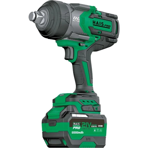 Haıspro RB-819 Profesyonel Darbeli Somun Sıkma 2000 Nm 21 V ürün görseli 1