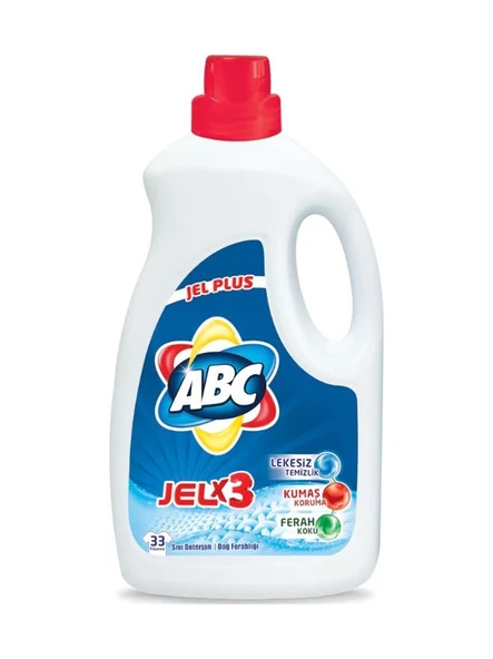 ABC Jel Plus Dağ Ferahlığı + Bahar Ferahlığı Sıvı Çamaşır Deterjanı 2 x 2145 ML ürün görseli 1