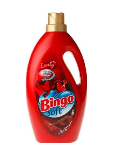 Bingo Soft Çamaşır Yumuşatıcısı Lovely 3 x 3 L ürün görseli 1