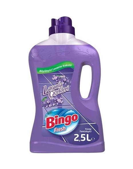 Bingo Fresh Lavanta Çiçekleri Yüzey Temizleyici 2500 ML ürün görseli 1