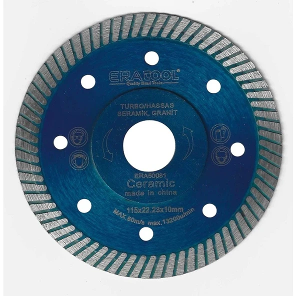 Eratool Elmas Testere Turbo Hassas Ince 115THİ ERA50081 Eratool ürün görseli 1