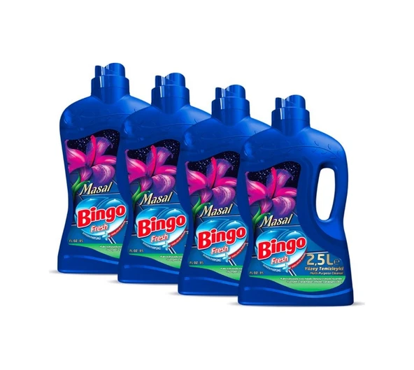 Bingo Fresh Yüzey Temizleyici Masal 4 x 2500 ML ürün görseli 1