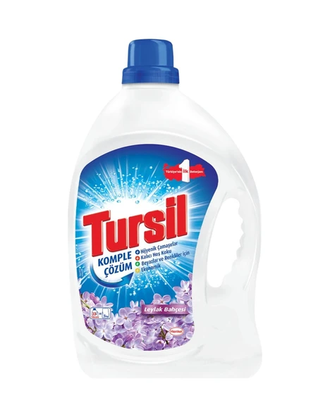 Tursil Jel Leylak Bahcesı Sıvı Çamaşır Deterjanı 33 Yıkama 2145 ML ürün görseli 1