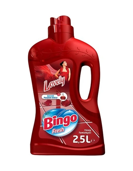 Bingo Fresh Yüzey Temizleyici Lovely 3 x 2500 ML ürün görseli 1