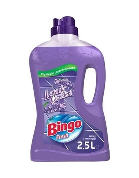Bingo Fresh Yüzey Temizleyici Lavanta Çiçekleri 24 x 2500 ML ürün görseli 1