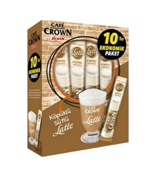 Ülker Cafe Crown Latte Kahve 24 x 10'lu ürün görseli 1
