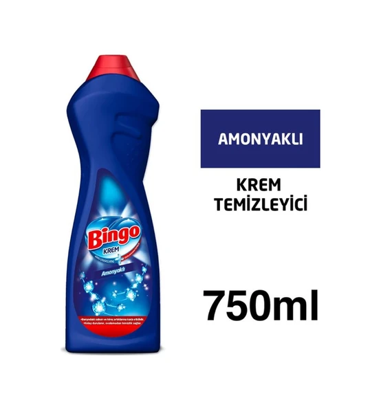 Bingo Krem Banyo Yüzey Temizleyici Amonyaklı 750 ML ürün görseli 1