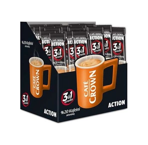 Ülker Cafe Crown Action 3'ü 1 Arada 6 x 24'lü ürün görseli 1