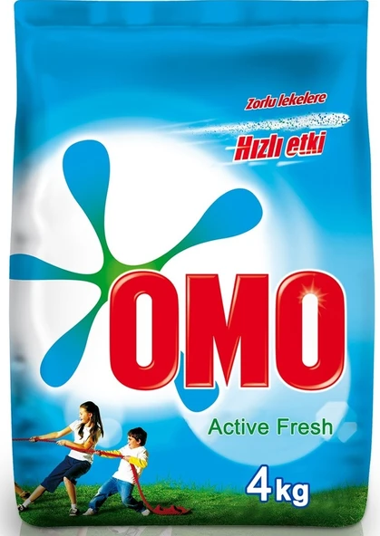 Omo Active Fresh Toz Çamaşır Deterjanı 26 Yıkama 4 KG ürün görseli 1