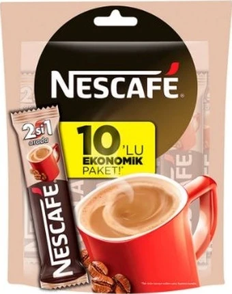 Nescafe 2si1 Arada 24 x 10'lu ürün görseli 1