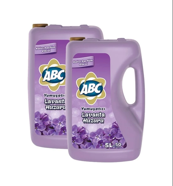 Abc Çamaşır Yumuşatıcı Lavanta Huzuru 5 Litre 2 Adet ürün görseli 1