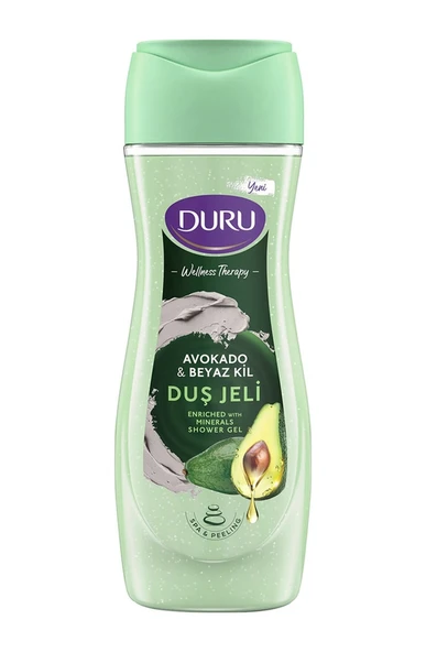 Duru Welness Therapy Avokado Beyaz Kil Duş Jeli 450 ML ürün görseli 1