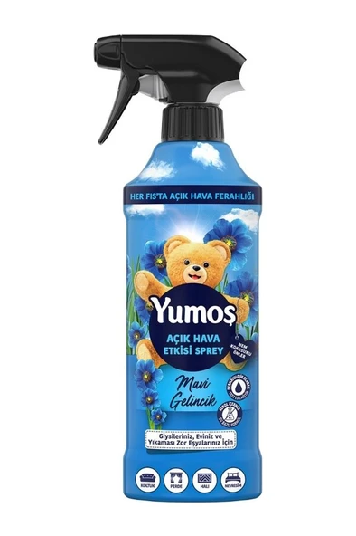 Yumos 430ml Sprey Acık Hava Etk.mavı Gelıncık 6843 ürün görseli 1