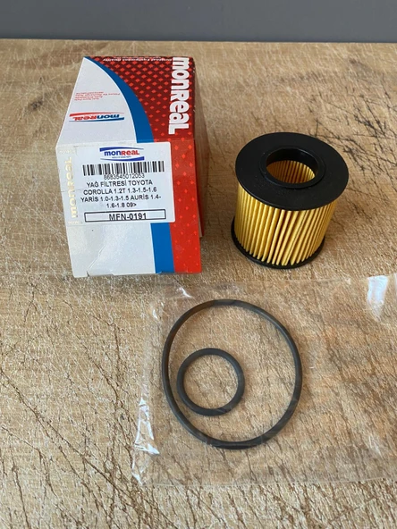 Monreal MFN-0191 Yağ Filtresi Corolla Yaris Auris Avensis RAV4 (1.2-1.3-1.4-1.5-1.6) 415237010 ürün görseli 1