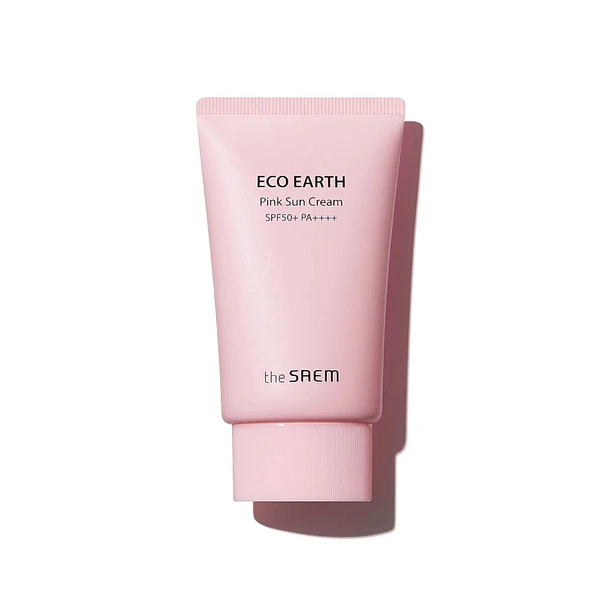 The Saem Eco Earth Pink SPF50 Sun Cream 50 g Güneş Koruyucu Krem ürün görseli 1