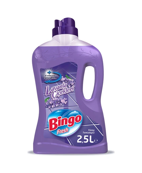 Bingo Fresh Yüzey Temizleyici Lavanta Çiçekleri 3 x 2500 ML ürün görseli 1