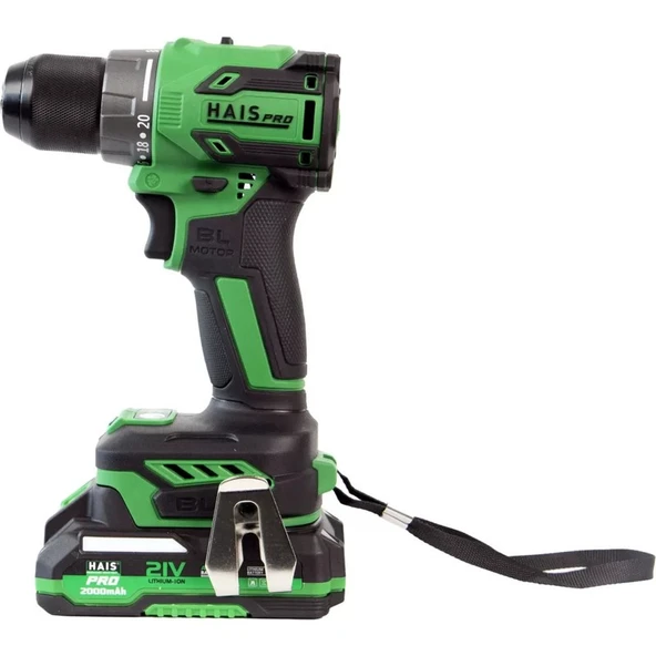 Hais Pro Pro RB-DB2101 Profesyonel Vidalama Matkap 21 V 2.0 Ah Çift Akülü ürün görseli 1