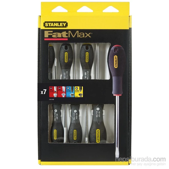 Stanley St065438 Fatmax 7 Parça Tornavida Takımı - Resim 2